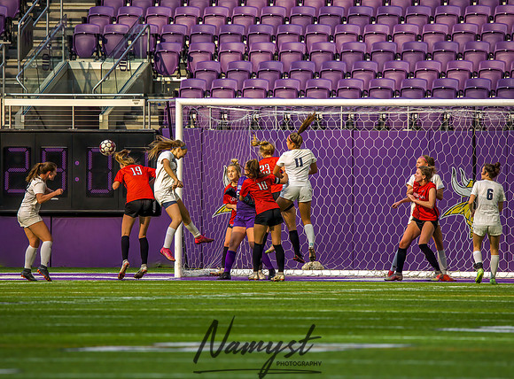 Centennial vs Rosemount Gilrs Soccer Semifinal Game 376