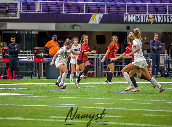 Centennial vs Rosemount Gilrs Soccer Semifinal Game 381