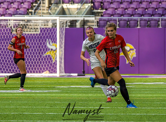Centennial vs Rosemount Gilrs Soccer Semifinal Game 387