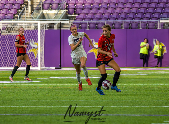 Centennial vs Rosemount Gilrs Soccer Semifinal Game 388