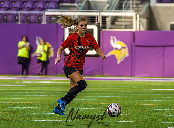 Centennial vs Rosemount Gilrs Soccer Semifinal Game 389