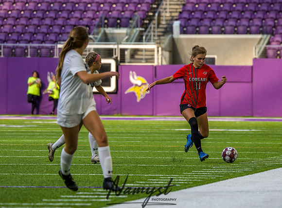 Centennial vs Rosemount Gilrs Soccer Semifinal Game 390