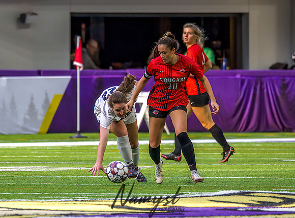 Centennial vs Rosemount Gilrs Soccer Semifinal Game 399