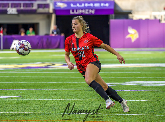 Centennial vs Rosemount Gilrs Soccer Semifinal Game 396