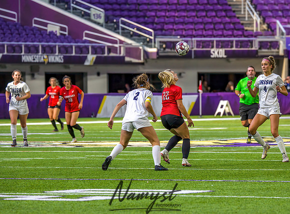 Centennial vs Rosemount Gilrs Soccer Semifinal Game 398