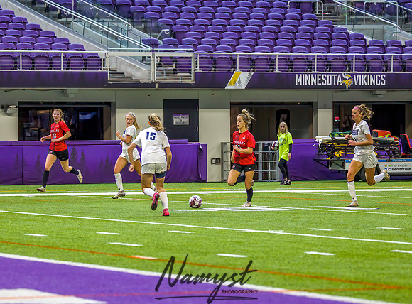 Centennial vs Rosemount Gilrs Soccer Semifinal Game 405