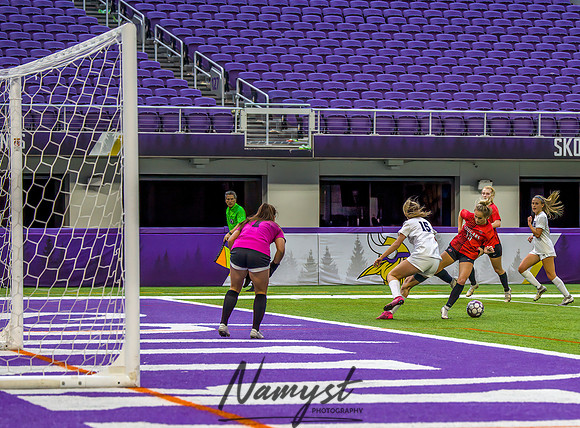Centennial vs Rosemount Gilrs Soccer Semifinal Game 406
