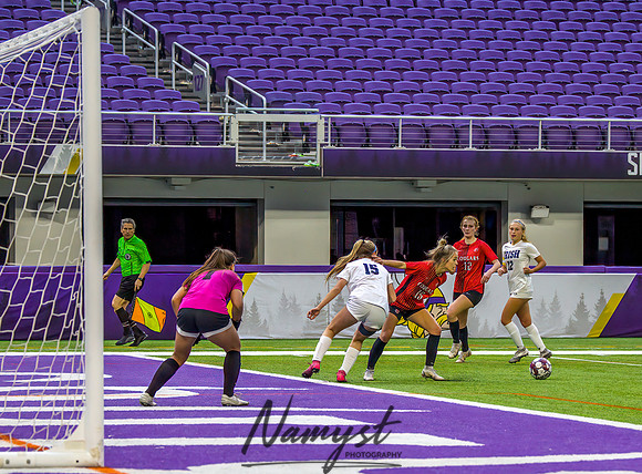 Centennial vs Rosemount Gilrs Soccer Semifinal Game 408
