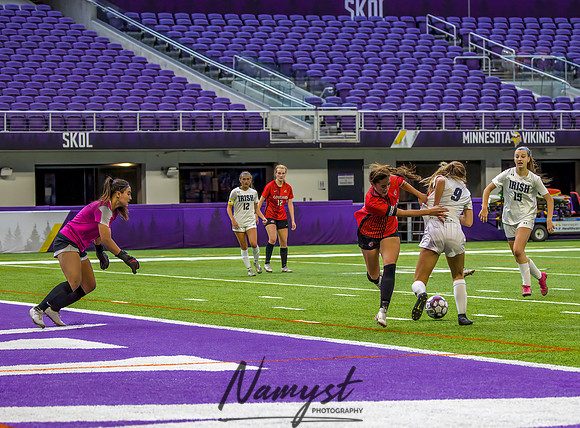 Centennial vs Rosemount Gilrs Soccer Semifinal Game 412