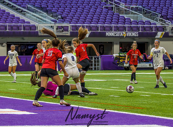 Centennial vs Rosemount Gilrs Soccer Semifinal Game 416