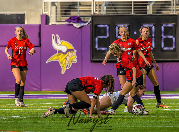 Centennial vs Rosemount Gilrs Soccer Semifinal Game 420