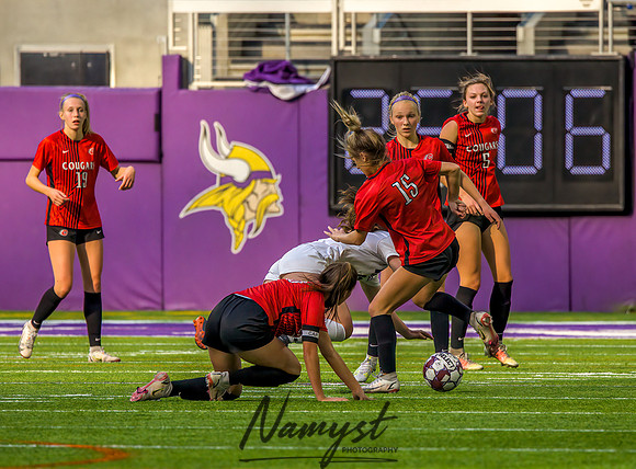 Centennial vs Rosemount Gilrs Soccer Semifinal Game 419