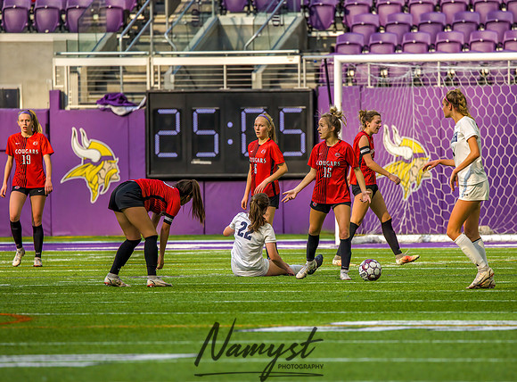 Centennial vs Rosemount Gilrs Soccer Semifinal Game 422