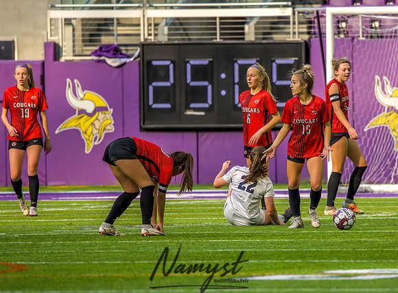 Centennial vs Rosemount Gilrs Soccer Semifinal Game 421