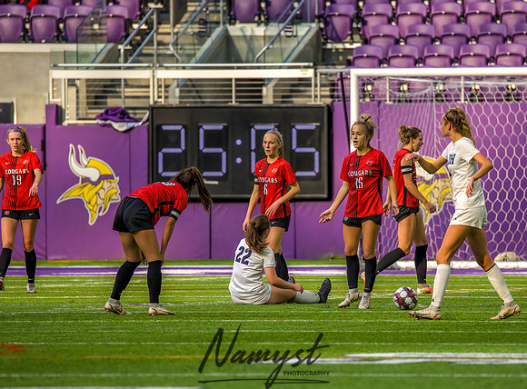 Centennial vs Rosemount Gilrs Soccer Semifinal Game 423