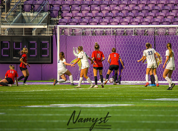 Centennial vs Rosemount Gilrs Soccer Semifinal Game 424
