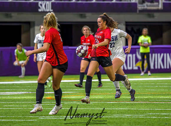 Centennial vs Rosemount Gilrs Soccer Semifinal Game 434