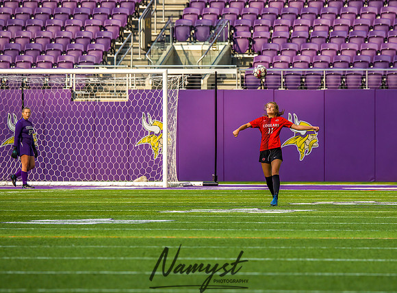 Centennial vs Rosemount Gilrs Soccer Semifinal Game 437