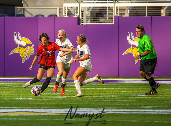 Centennial vs Rosemount Gilrs Soccer Semifinal Game 443