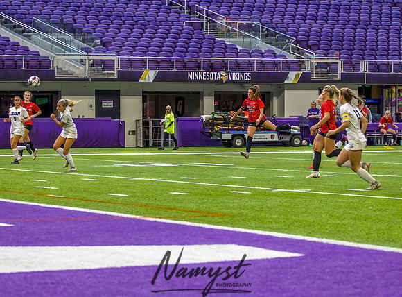 Centennial vs Rosemount Gilrs Soccer Semifinal Game 449
