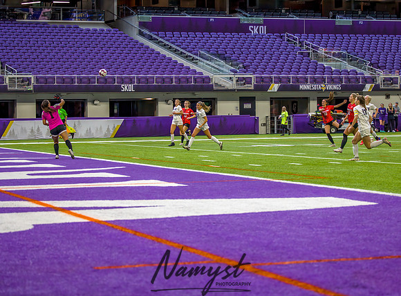 Centennial vs Rosemount Gilrs Soccer Semifinal Game 450
