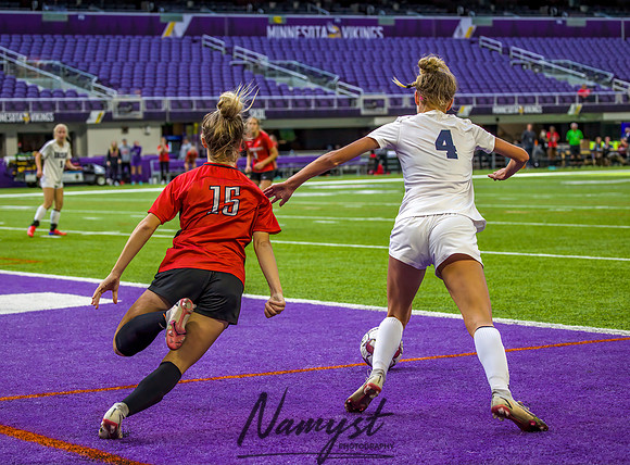 Centennial vs Rosemount Gilrs Soccer Semifinal Game 456