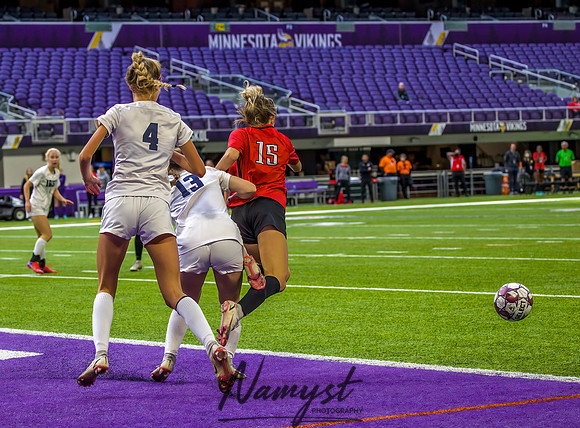 Centennial vs Rosemount Gilrs Soccer Semifinal Game 457