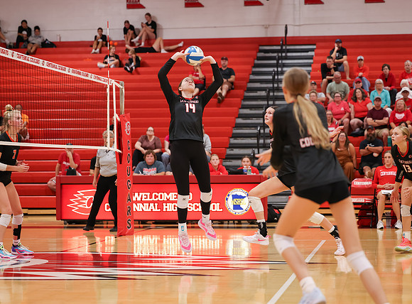 Centennial vs Osseo Girls Varsity Volleyball 232