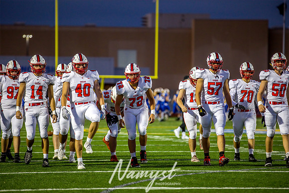 Centennial at St. Michael-Albertville Varsity Football 015