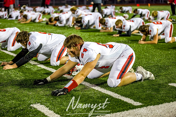 Centennial at St. Michael-Albertville Varsity Football 017