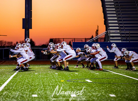 Centennial at St. Michael-Albertville Varsity Football 018