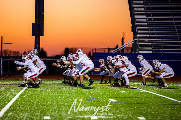 Centennial at St. Michael-Albertville Varsity Football 019
