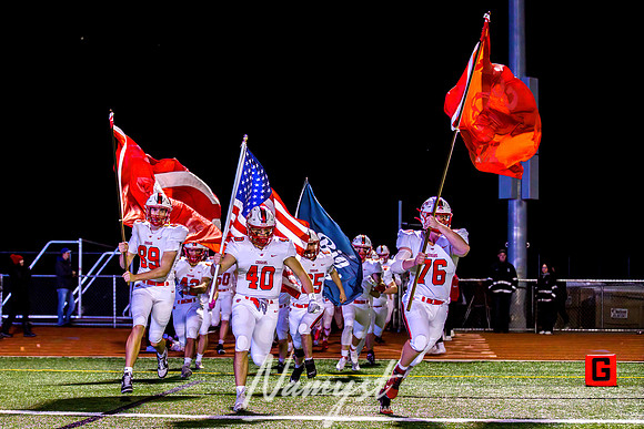 Centennial at St. Michael-Albertville Varsity Football 036