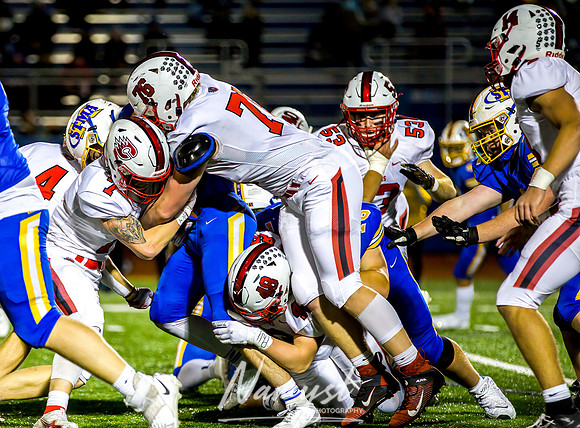 Centennial at St. Michael-Albertville Varsity Football 046