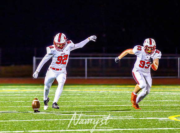 Centennial at St. Michael-Albertville Varsity Football 059
