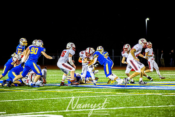 Centennial at St. Michael-Albertville Varsity Football 082
