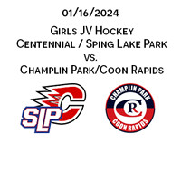 2024 01 16 Centennial   SLP vs Champlin Coon Rapids JV