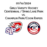 2024 01 16 Centennial   SLP vs Champlin Coon Rapids Varsity