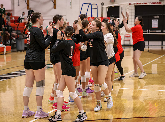 Centennial vs Mounds View Girls Varsity Volleyball 236