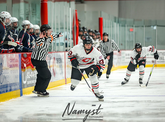Centennial SLP vs CP-CR Varsity Hockey 205