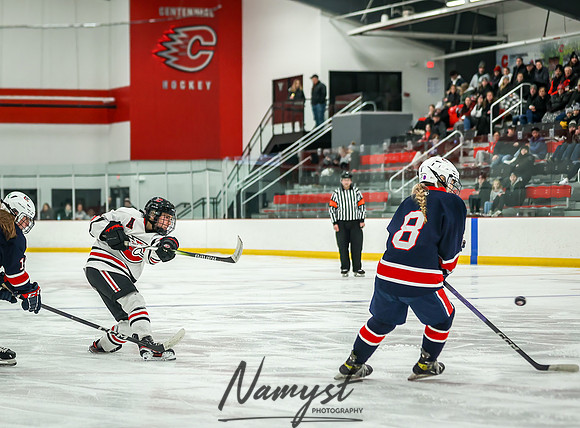 Centennial SLP vs CP-CR Varsity Hockey 222