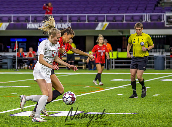 Centennial vs Stillwater Girls Varsity Soccer Game 100