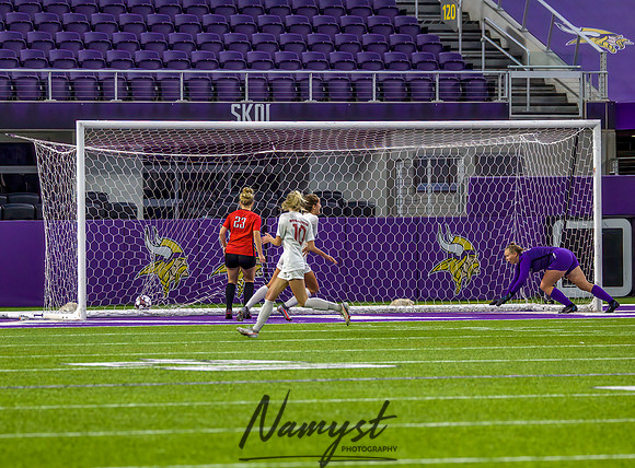 Centennial vs Stillwater Girls Varsity Soccer Game 110