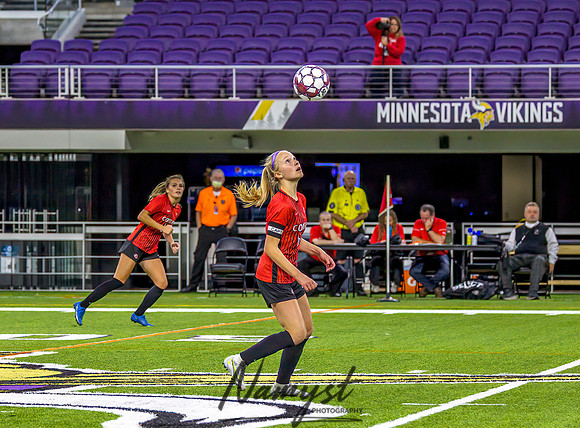 Centennial vs Stillwater Girls Varsity Soccer Game 130