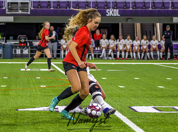 Centennial vs Stillwater Girls Varsity Soccer Game 140
