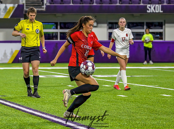 Centennial vs Stillwater Girls Varsity Soccer Game 190