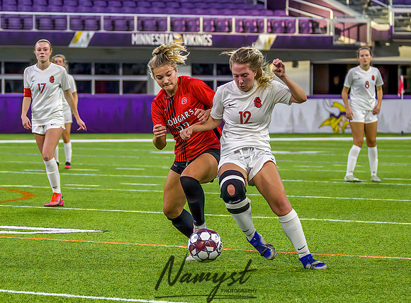 Centennial vs Stillwater Girls Varsity Soccer Game 198