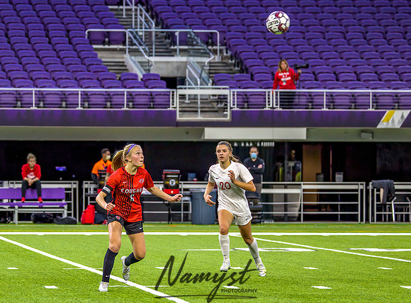 Centennial vs Stillwater Girls Varsity Soccer Game 201