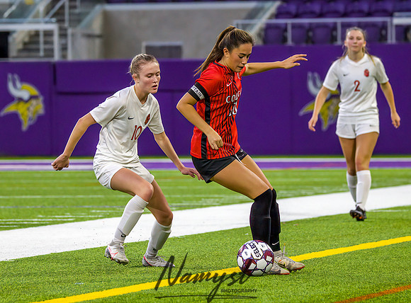Centennial vs Stillwater Girls Varsity Soccer Game 208