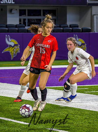 Centennial vs Stillwater Girls Varsity Soccer Game 219